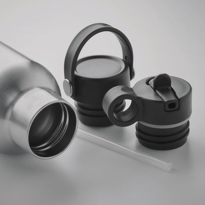 Doppelwandige Isolierflasche aus recyceltem Edelstahl (90 % recycelter Edelstahl und 10 %