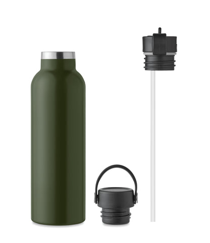 Doppelwandige Isolierflasche aus recyceltem Edelstahl (90 % recycelter Edelstahl und 10 %