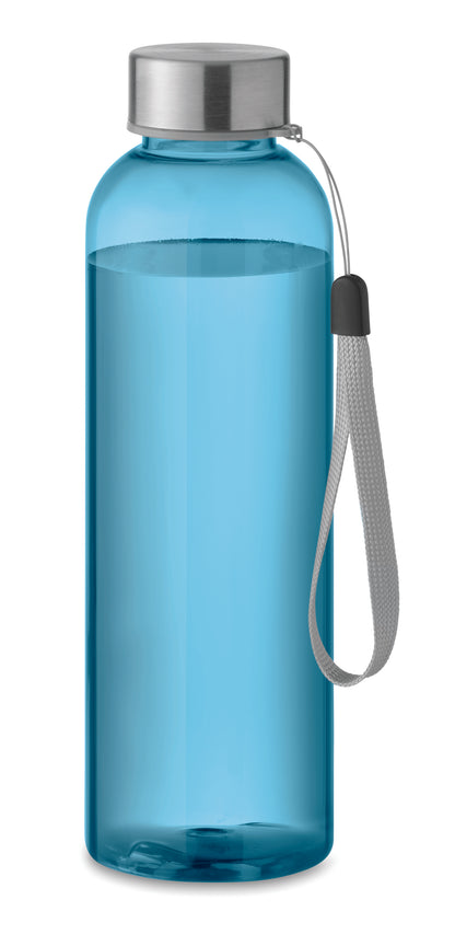 Trinkflasche aus Tritan Renew™. BPA-frei. Verschluss aus Edelstahl. Handschlaufe. Auslaufsicher. Füllmenge: 500