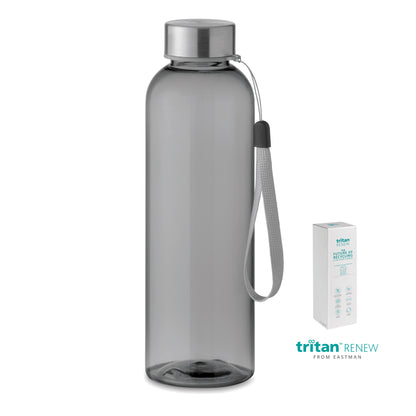 Trinkflasche aus Tritan Renew™. BPA-frei. Verschluss aus Edelstahl. Handschlaufe. Auslaufsicher. Füllmenge: 500