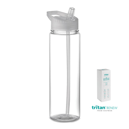 Trinkflasche aus Tritan Renew™. BPA-frei. Klappbares Mundstück. Auslaufsicher. Füllmenge: 650 ml. Dieses