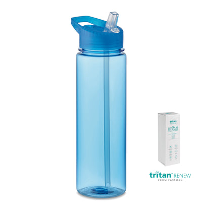 Trinkflasche aus Tritan Renew™. BPA-frei. Klappbares Mundstück. Auslaufsicher. Füllmenge: 650 ml. Dieses