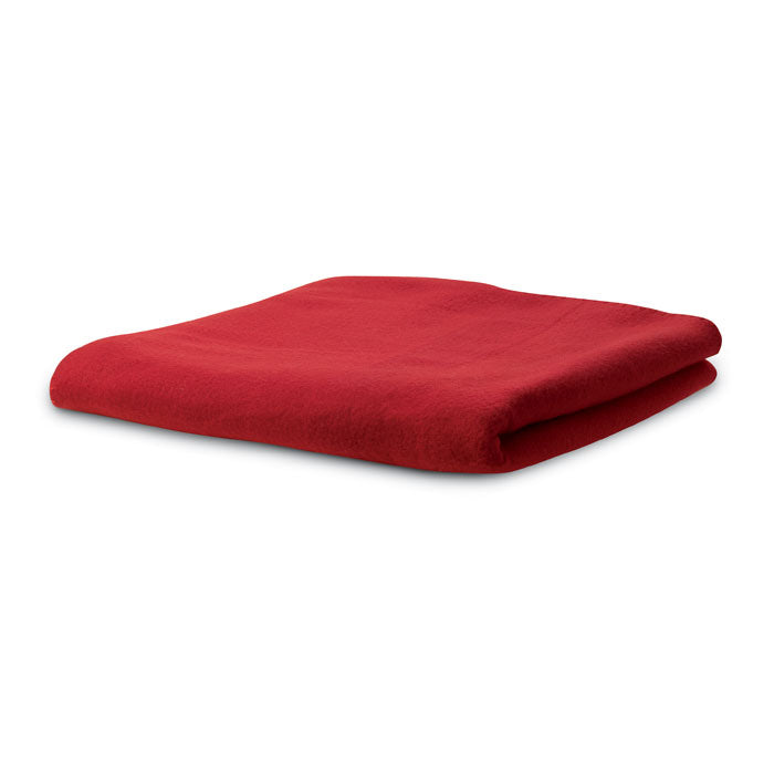 Fleece-Decke mit Trageriemen aus Nylon. 180g/m² Fleece.
