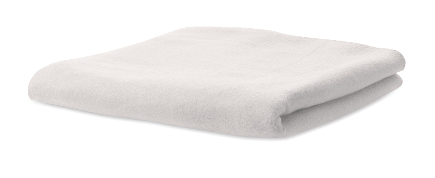Fleece-Decke mit Trageriemen aus Nylon. 180g/m² Fleece.