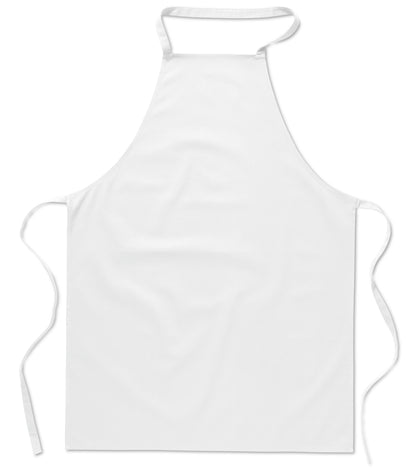 Küchenschürze aus 100% Baumwolle. Ideal für das tägliche Kochen.180 g/m².