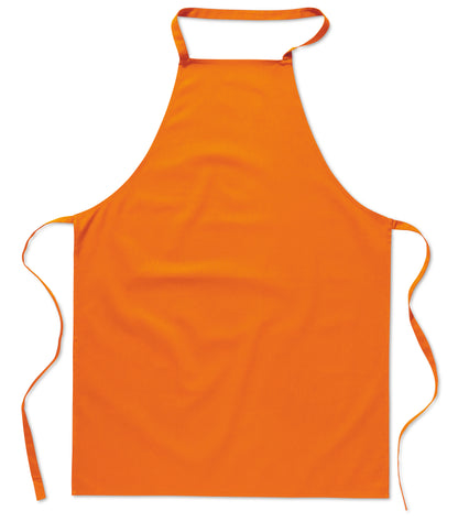 Küchenschürze aus 100% Baumwolle. Ideal für das tägliche Kochen.180 g/m².