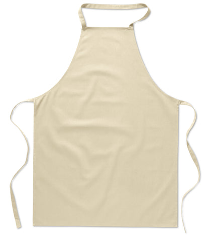 Küchenschürze aus 100% Baumwolle. Ideal für das tägliche Kochen.180 g/m².