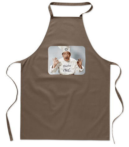 Küchenschürze aus 100% Baumwolle. Ideal für das tägliche Kochen.180 g/m².