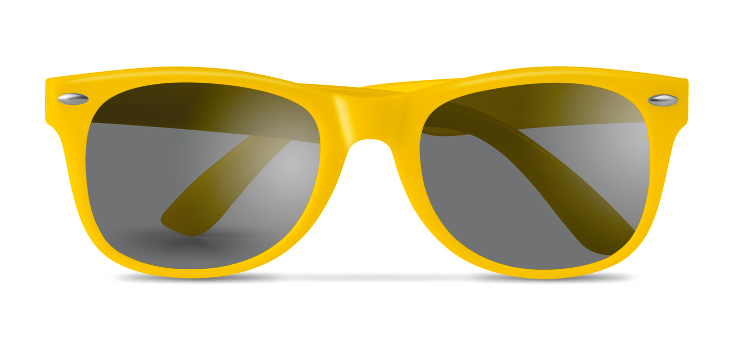 Sonnenbrille mit UV400-Schutz.