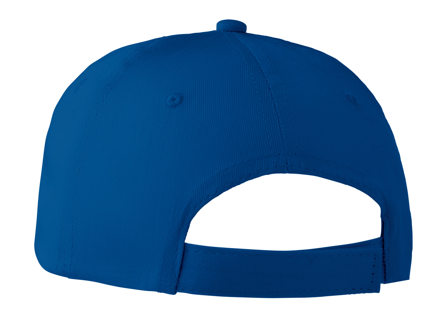 6-Panel-Baseball Cap aus Baumwolltwill 160 g/m² mit verstellbarem Klettverschluss. 6 umstickte Belüftungslöcher