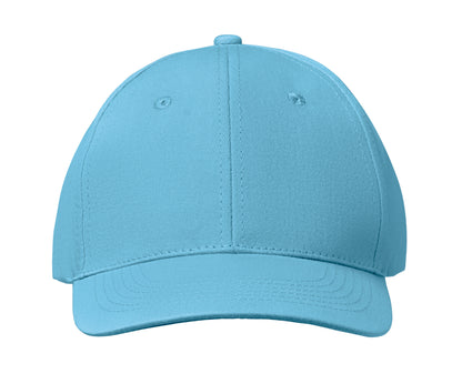 6-Panel-Baseball Cap aus Baumwolltwill 160 g/m² mit verstellbarem Klettverschluss. 6 umstickte Belüftungslöcher