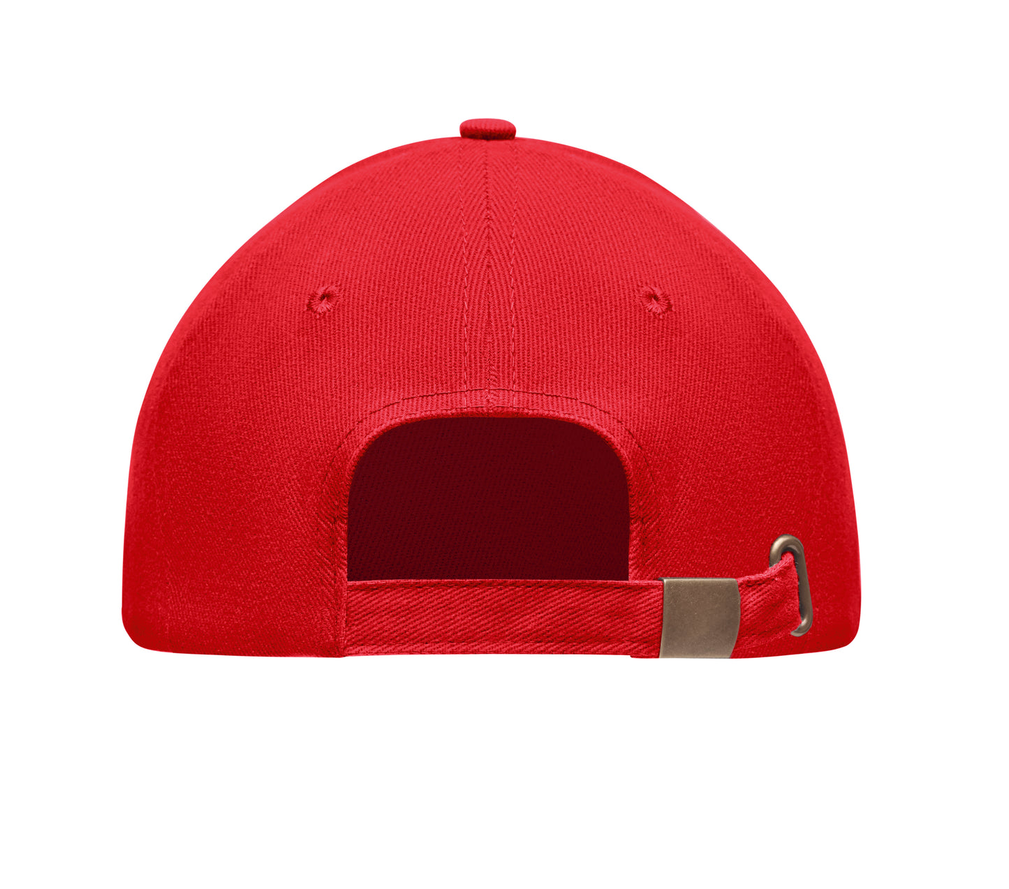 6-Panel-Baseball Cap aus gebürsteter schwerer Baumwolle 270 g/m² mit verstellbarer Schnalle aus