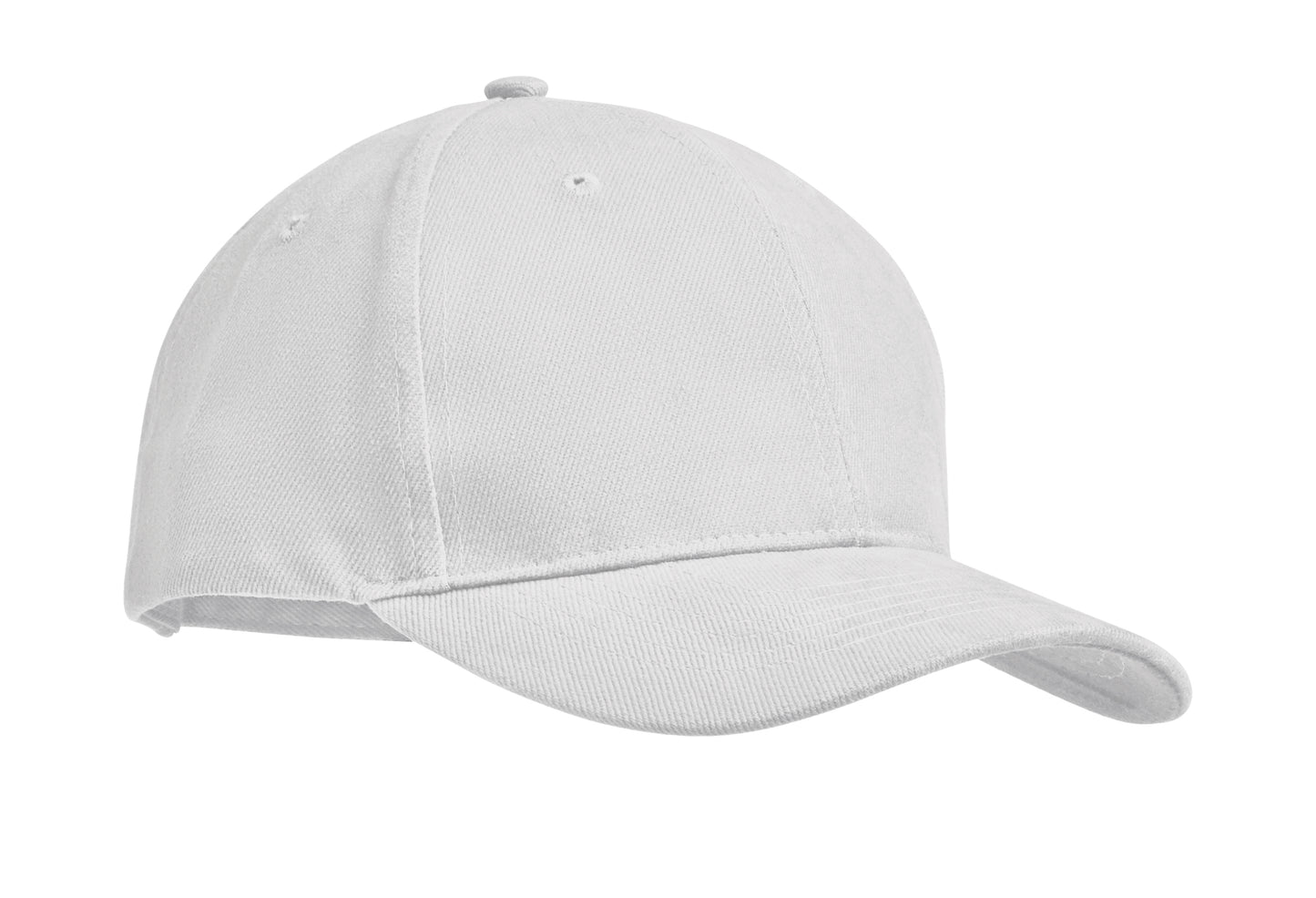 6-Panel-Baseball Cap aus gebürsteter schwerer Baumwolle 270 g/m² mit verstellbarer Schnalle aus